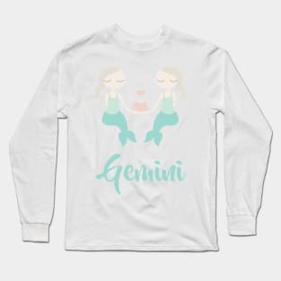 Gemini May 21 - June 20 - Air sign - Zodiac symbols Long Sleeve T-Shirt